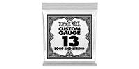 ERNIEBALL .013 LOOP END PLAIN STEEL #1313