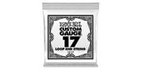 ERNIEBALL .017 LOOP END PLAIN STEEL #1317