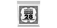 ERNIEBALL .028 LOOP END STAINLESS STEEL WOUND #1328