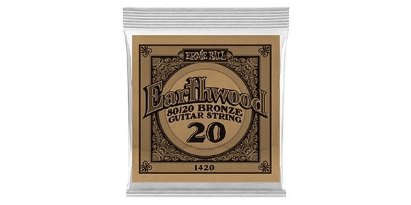 ERNIEBALL/.020 EARTHWOOD 80/20 BRONZE