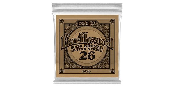 ERNIEBALL/.026 EARTHWOOD 80/20 BRONZE