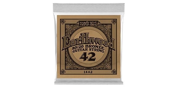 ERNIEBALL/.042 EARTHWOOD 80/20 BRONZE