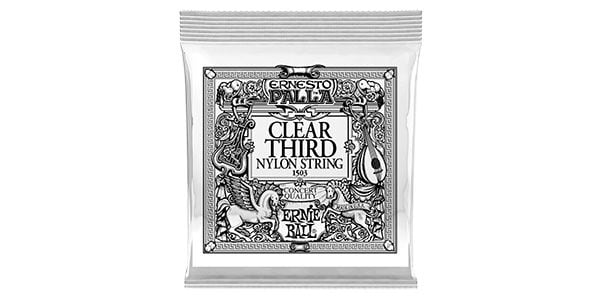 ERNIEBALL/CLEAR NYLON 3RD