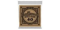 ERNIEBALL .040 EARTHWOOD PHOSPHOR BRONZE