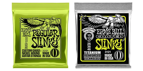 ERNIE BALL ( アーニー・ボール )  / Slinky Nickel＆Coated お試しセット10-46