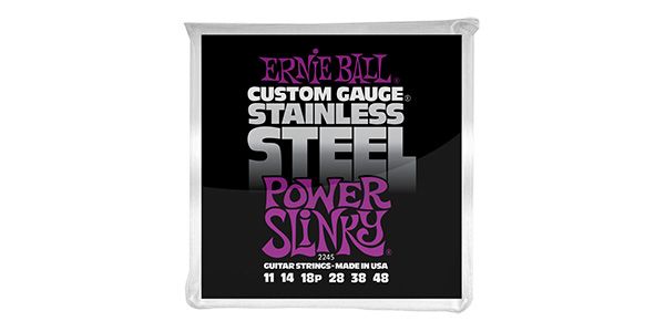 ERNIEBALL/Power Slinky Stainless Steel #2245