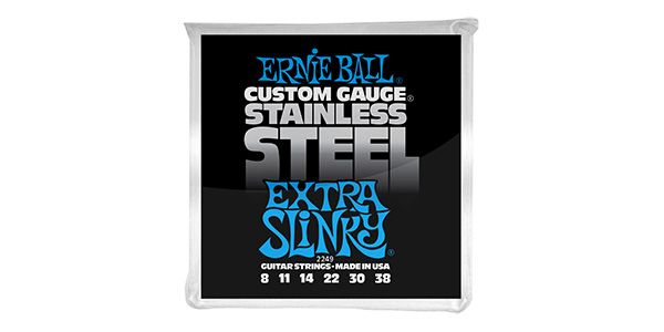 ERNIEBALL/Extra Slinky Stainless Steel #2249