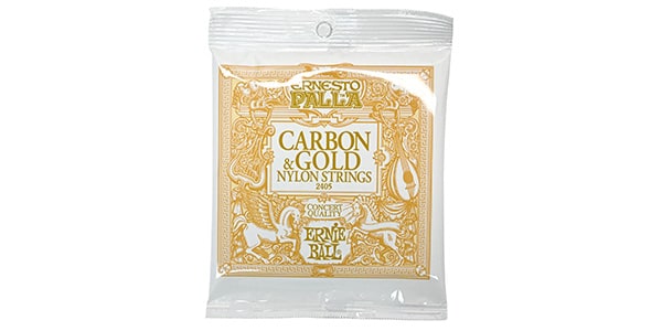ERNIE BALL / ERNESTO PALLA NYLON CLASSICAL CARBON&GOLD #2405