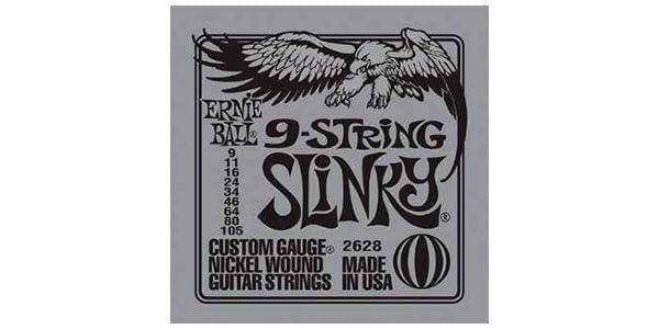 ERNIEBALL/9-STRINGS Slinky #2628