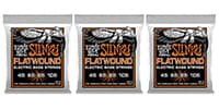 ERNIEBALL SLINKY FLATWOUND HYBRID 45 - 105 3パックセット