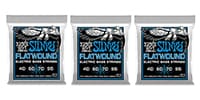 ERNIEBALL SLINKY FLATWOUND EXTRA 40 - 95 3パックセット