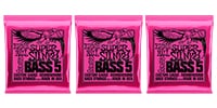 ERNIEBALL Super Slinky Bass 5 3パックセット