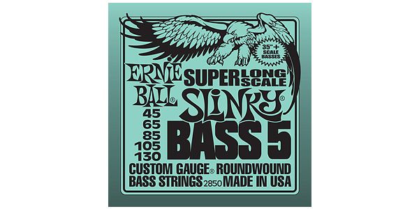 安心と信頼 ERNIE BALL #2824 Super Slinky BASS5 5弦ベース弦<BR>