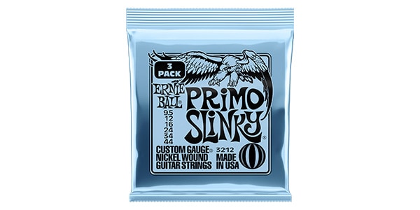 ERNIE BALL / Primo Slinky Nickel Wound Electric Guitar Strings 9.5-44 Gau