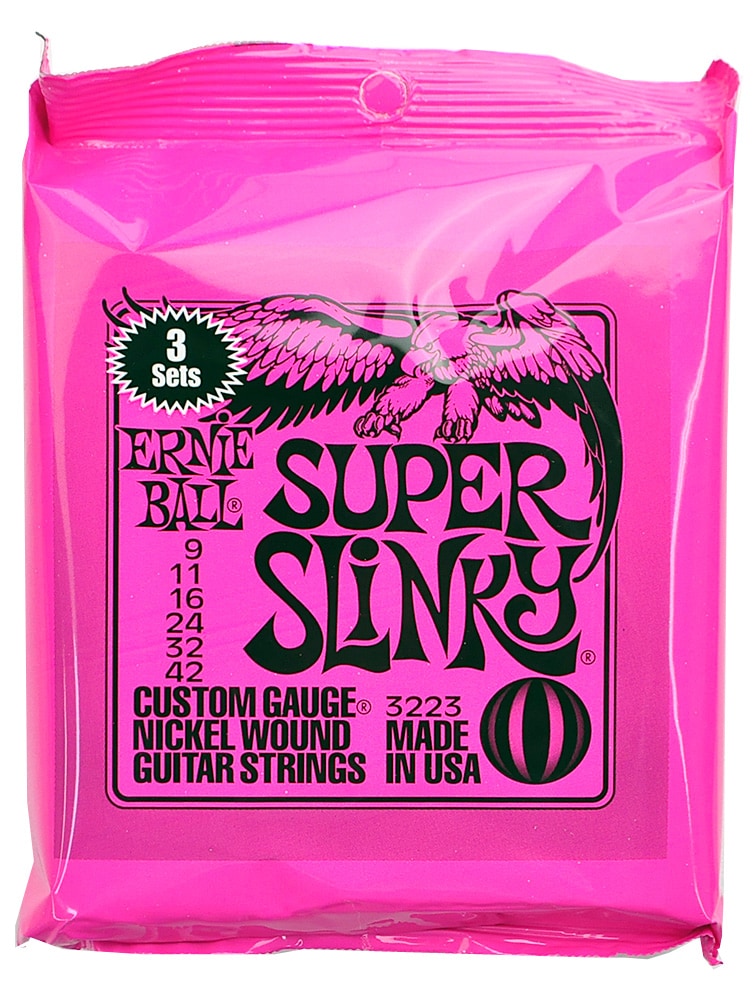 ERNIEBALL/SUPER SLINKY 3 PACK