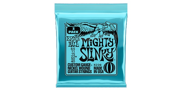 ERNIE BALL ( アーニー・ボール )  / Mighty Slinky Nickel Wound Electric Guitar Strings 8.5-40 Ga