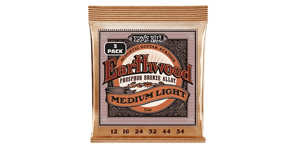ERNIE BALL ( アーニー・ボール )  / Medium Light Earthwood Phosphor Bronze Acoustic Guitar Strin