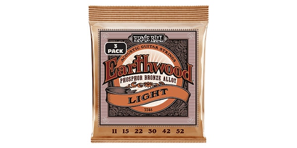 ERNIE BALL ( アーニー・ボール )  / Light Earthwood Phosphor Bronze Acoustic Guitar Strings 11-5