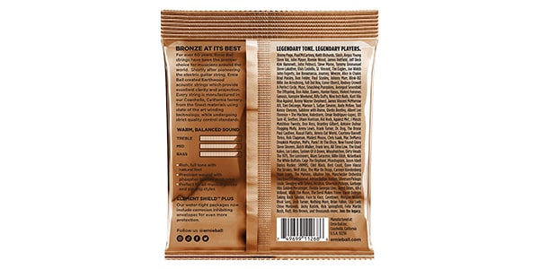 ERNIE BALL / EARTHWOOD PHOSPHOR BRONZE EXTRA LIGHT #2150 3パックセット画像2