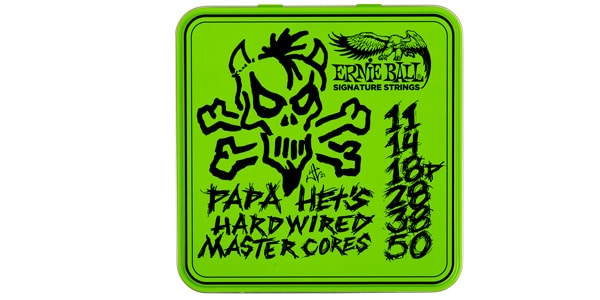 ERNIE BALL ( アーニー・ボール )  / PAPA HET&#39;S HARDWIRED MASTER CORE SIGNATURE STRINGS 3P画像2