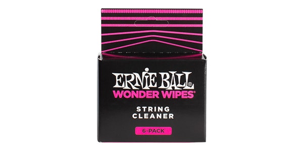 ERNIE BALL ( アーニー・ボール )  / WONDER WIPES STRING CLEANER - 6 PACK