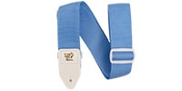ERNIE BALL / 5348 POLYPRO STRAPS Soft Blue w/White