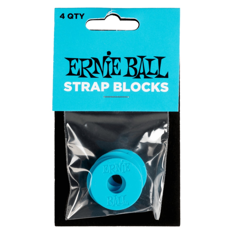 ERNIE BALL ( アーニー・ボール ) STRAP BLOCKS 4P Blue #5619 送料無料 _ サウンドハウス