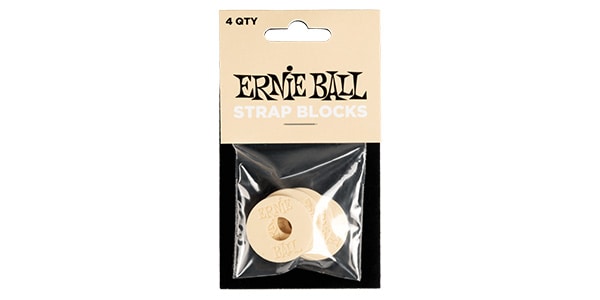 ERNIE BALL / STRAP BLOCKS 4P Cream #5624
