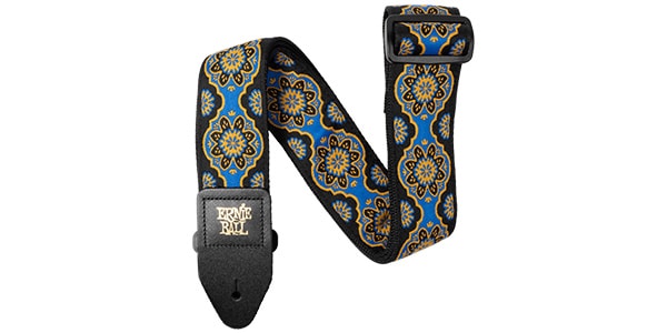 ERNIE BALL ( アーニー・ボール ) / 5634 Kaleidoscope Blue Jacquard Strap