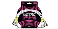 ERNIE BALL / Classic Patch Cable 1ft White #6055