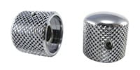 ERNIE BALL / Tele-style Knobs Chrome Plated Brass Set of 2