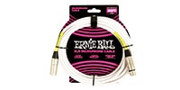 ERNIE BALL / Classic XLR Microphone Cable Male/Female 20ft White