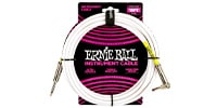 ERNIE BALL / Classic Instrument Cable Straight/Angle 15ft White