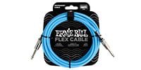 ERNIE BALL / Flex Instrument Cable Straight/Straight 10ft Blue