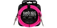 ERNIE BALL / Flex Instrument Cable Straight/Straight 10ft Pink
