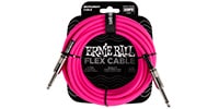 ERNIE BALL / Flex Instrument Cable Straight/Straight 20ft Pink