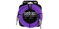 ERNIE BALL / Flex Instrument Cable Straight/Straight 20ft Purple