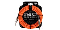 ERNIE BALL / Flex Instrument Cable Straight/Straight 20ft Orange