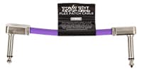 ERNIE BALL / Flex Patch Cable 3in Purple