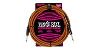 ERNIE BALL / Braided Instrument Cable S/S 10ft Pumpkin Pie	