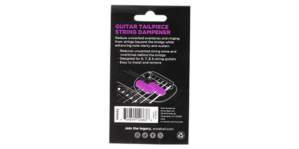 ERNIE BALL ( アーニー・ボール )  / String Dampener - Guitar Tailpiece画像2