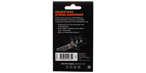ERNIE BALL ( アーニー・ボール )  / String Dampener - Guitar Headstock画像2