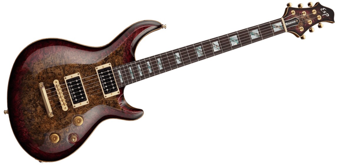 ESP/AMOROUS-CTM NT Burled MapleReptile Red Burst