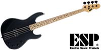 ESP AP Maple FB Black Satin