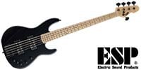 ESP AP-SL5 Maple FB Black Satin