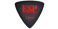 ESP AntiSlipLOGO Triangle Medium　ギターピック BK