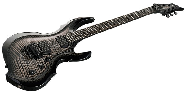 ESP / FRX-CTM FM See Thru Black Sunburst画像3