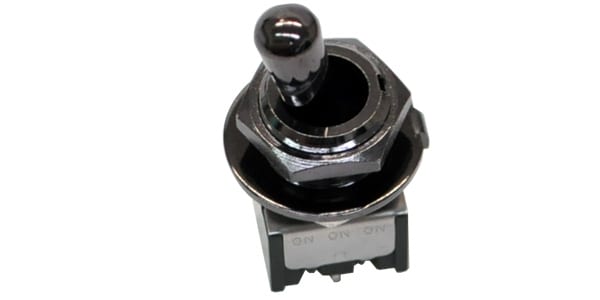 ESP ( イーエスピー )  / MINI TOGGLE SW 3-ON 6PIN Black Nickel画像3