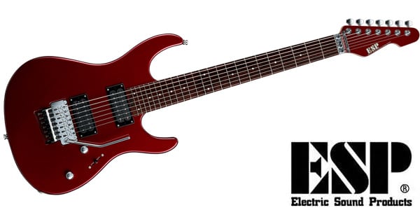 ESP / M-SEVEN Deep Candy Apple Red Rosewood FB