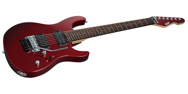 ESP / M-SEVEN Deep Candy Apple Red Rosewood FB画像3